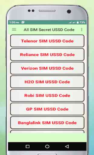 All SIM Secret USSD  Code 4