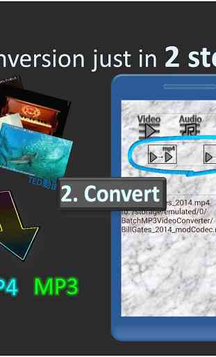 Batch MP3 Video Converter, many files with 1 click 2