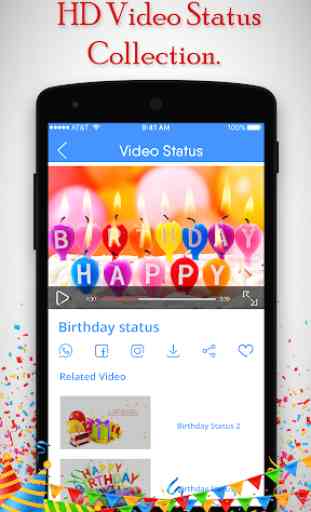 Birthday Video Status - MV Video Master 3