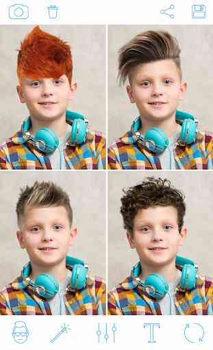 Boys Hairstyles and Hair Changer Photo Editor 4