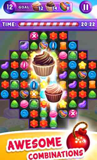 Candy Bomb Match 3 Puzzle 1