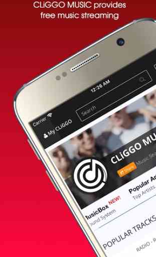 CLiGGO MUSIC – Free Music & Radio App 1