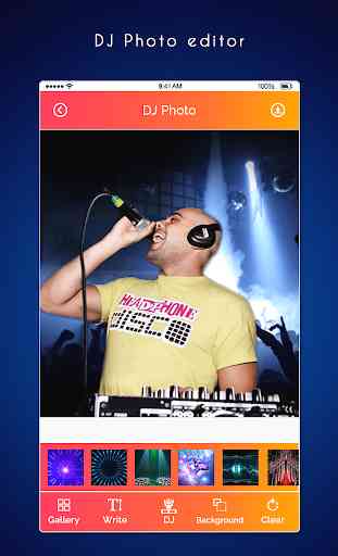 DJ Photo Editor for Pictures 4