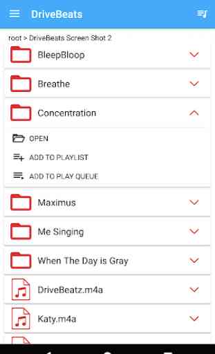 DriveBeats - Music Player for Google Drive 2