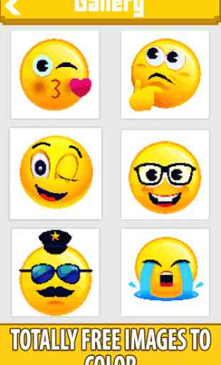 Emoji Color by Number: Pixel Art, Sandbox Coloring 1