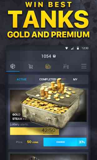 Gold and Tanks 1
