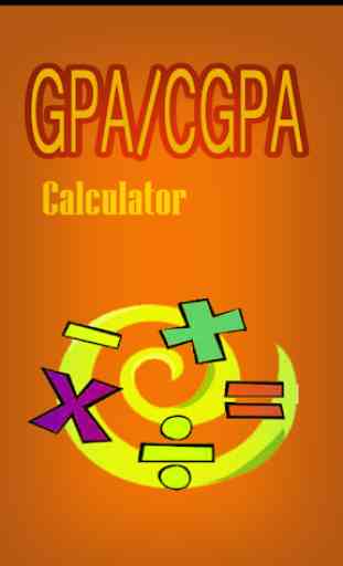 GPA and CGPA Calculator 1