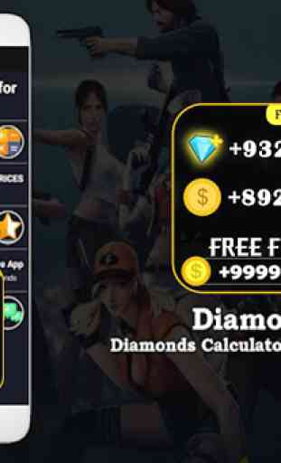 Guide For Free Fire Coins & Diamonds Calculator 3