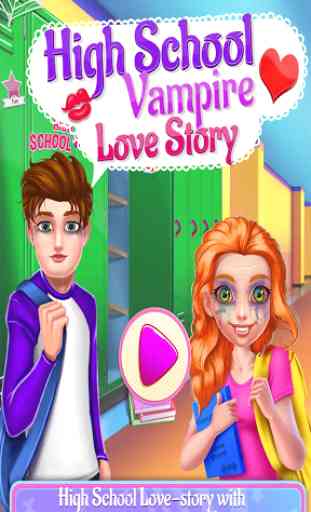 High School Vampire Love Story * Game for Teens 1