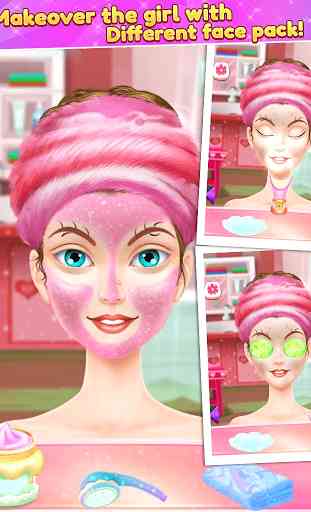 Indian dressup game and salon makeup game for girl 4