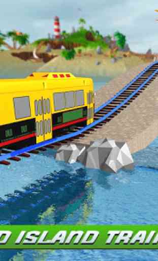 Island Train Cargo Transport Simulator 2018 2