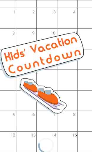 Kids' Vacation Countdown 3