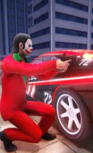 Killer Clown Crime City Bank Robbery Games 3
