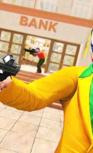 Killer Clown Crime City Bank Robbery Games 4