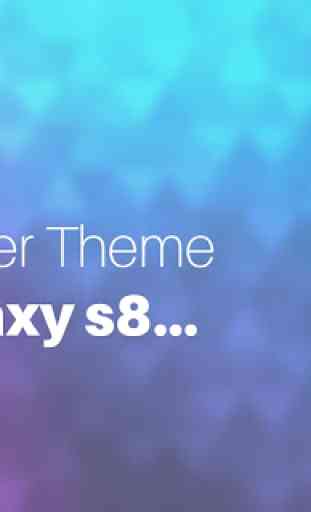 Launcher Theme for Galaxy S8 1