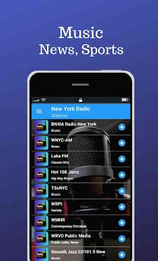 new york radio fm-am stations - USA 2