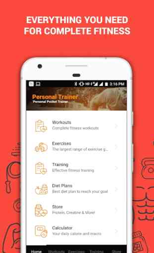 Personal Trainer - Workout, Exercises and Diets 1