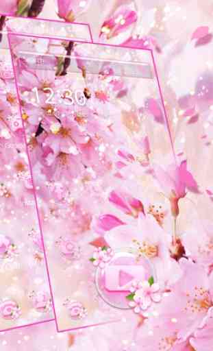 Pink Sakura Theme 3