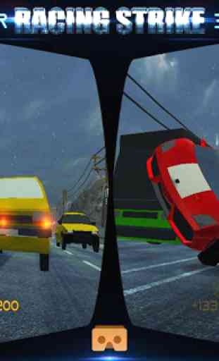 Racing Strike 3D/VR : Virtual Stunt Free Car Games 3