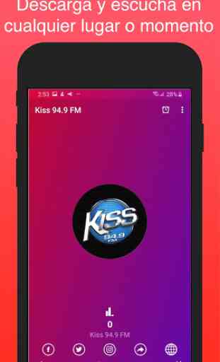 Radio: Kiss 94.9 FM 1