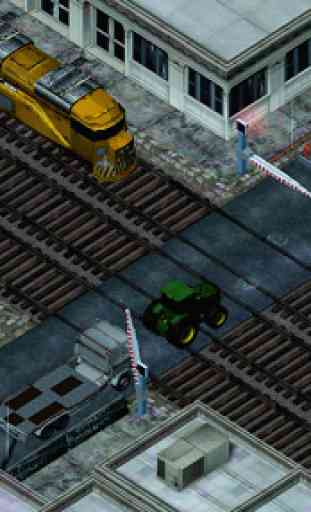 Railroad crossing - Train conductor mania 2