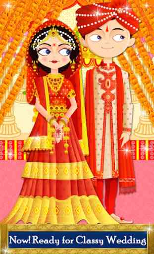 Royal Indian Wedding Girl Dress Up Simulator Game 4
