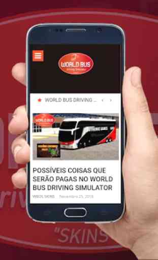 Skins World Bus Driving Simuator - BRUNO SKINS 1