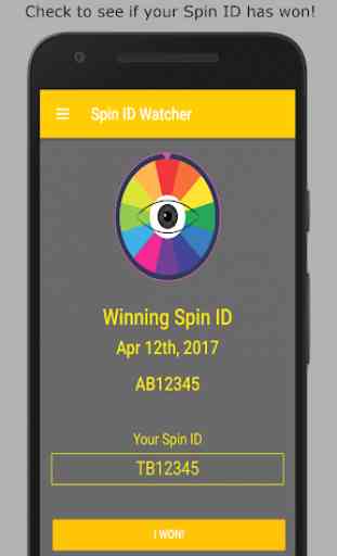 Spin ID Watcher 1