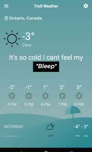 Troll Weather - Funny Weather forecast 2
