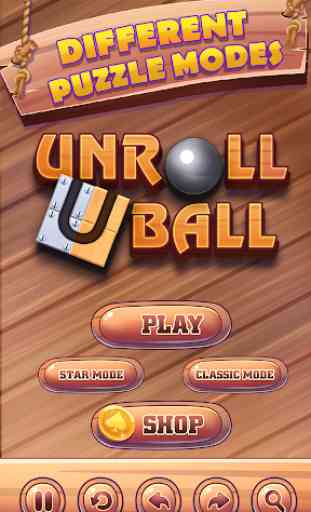 Unroll Ball - Slide Puzzle Game 1
