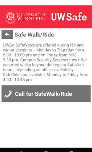 UW Safe 3