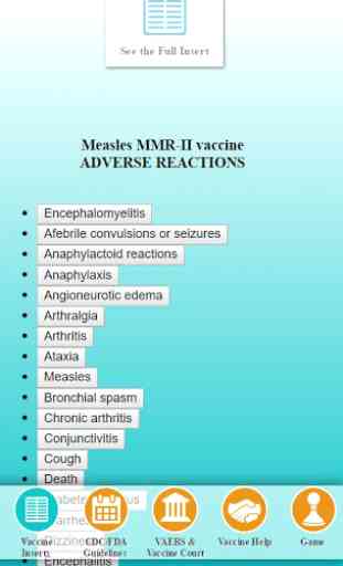 Vaccine Reactions 3