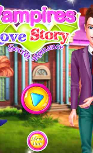 Vampire Love Story Secret Romance - Vampires Game 1