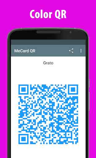vCard, MeCard, BizCard QR: Make, create, generate 4