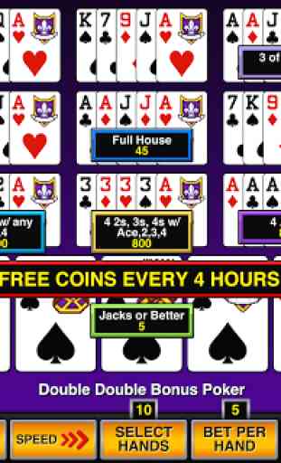 Video Poker Multi Hand Casino 3