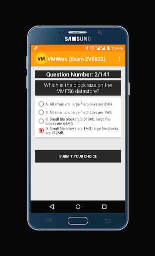 VM Exam 2V0622 Practice Test 2