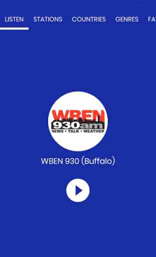 WBEN 930 Buffalo News Radio 1