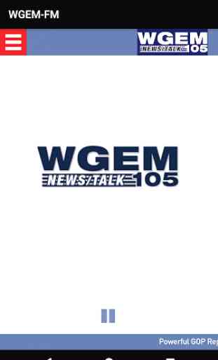 WGEM-FM Newstalk 105 1