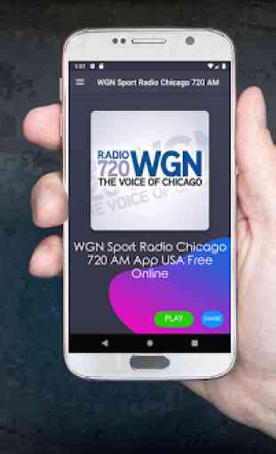 WGN Sport Radio Chicago 720 AM App USA Free Online 1