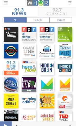 WHQR Public Radio App 4