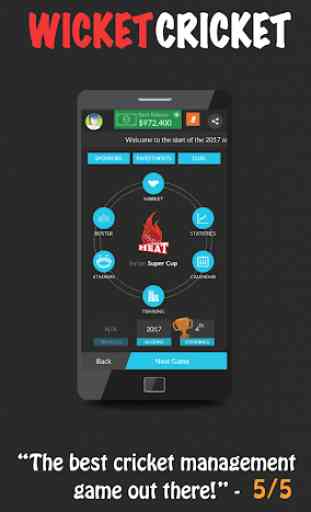 Wicket Cricket Manager 1