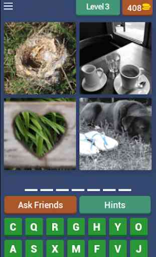 4 Pics 1 Word - Guess Words Pic Puzzle Brain Game 4