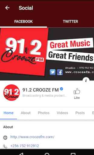 91.2 Crooze FM Uganda - Free internet Radio 3