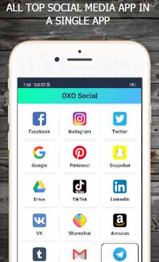 All option social media app and Browser 1