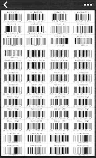 Barcode Maker PDF (generate barcodes & export PDF) 1
