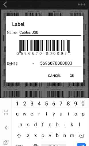 Barcode Maker PDF (generate barcodes & export PDF) 2