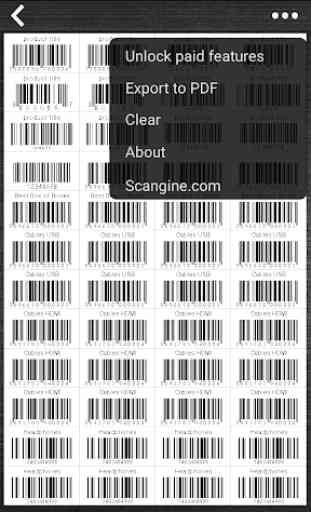 Barcode Maker PDF (generate barcodes & export PDF) 3