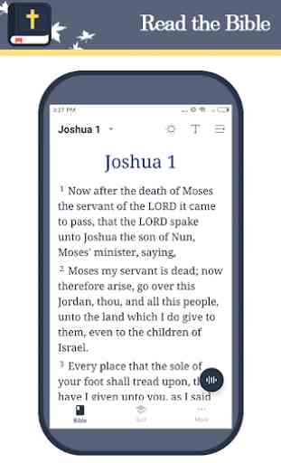Bible Daily - study the offline audio KJV bible 1