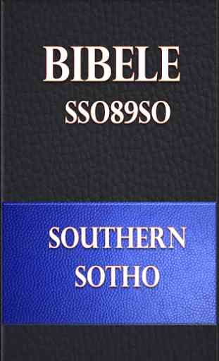 Biblia (SSO89SO) BIBELE (Southern Sotho) 1