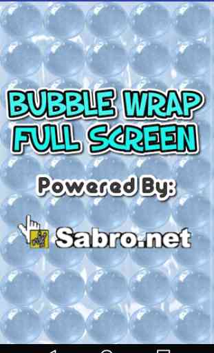 Bubble Wrap Fullscreen Game 4